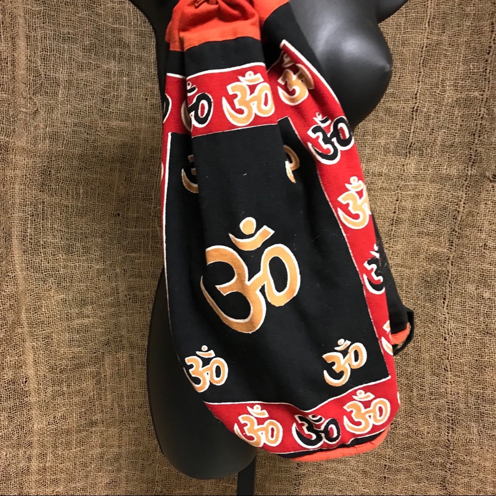Ohm Large Cotton Drawstring Stuff Sack, Back Pack - image 1